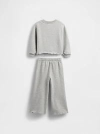 Baby & Toddler VintageSoft Scalloped Sweat Set