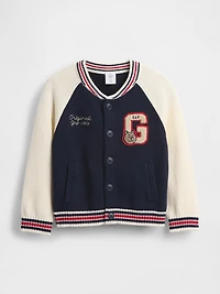 Baby & Toddler Varsity Logo Sweater Jacket