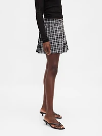 Pleated Mini Skort