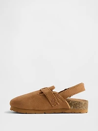 Toddler Vegan Suede Clogs