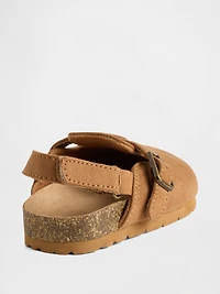 Toddler Vegan Suede Clogs