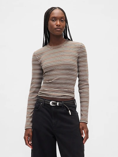 Modern Rib Shrunken T-Shirt