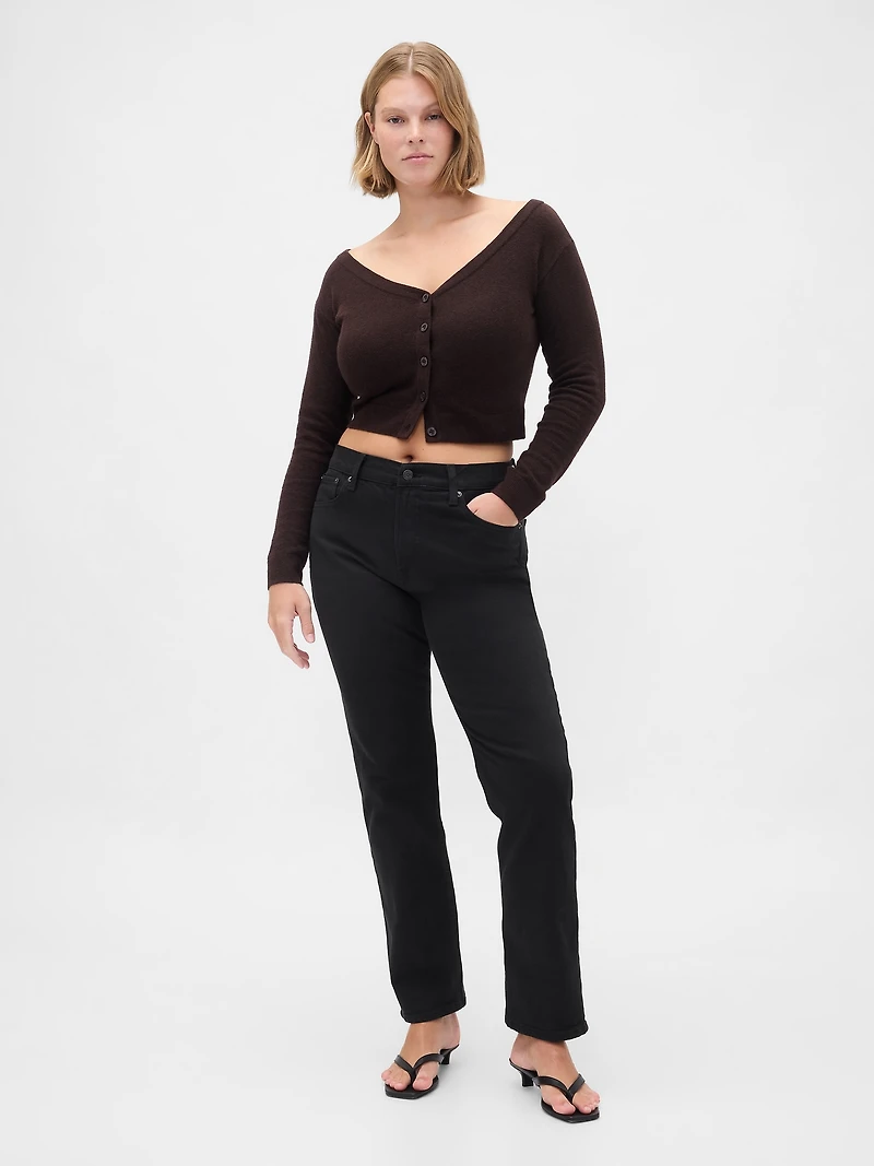 High Rise '90s Straight Jeans