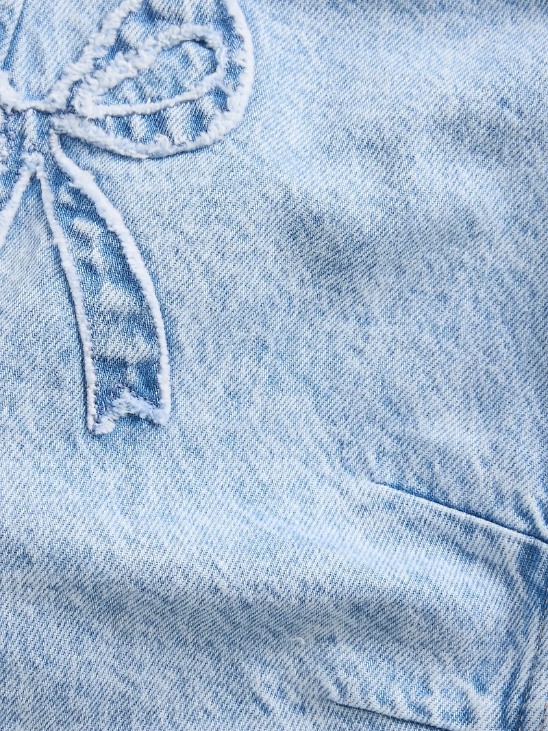 Baby & Toddler Bow Horseshoe Jeans