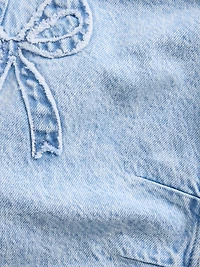 Baby & Toddler Bow Horseshoe Jeans