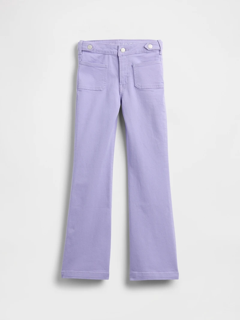 Kids High Rise '70s Flare Jeans