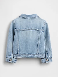 Baby & Toddler Heart-Pocket Icon Denim Jacket