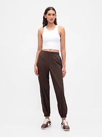 GapFit Tech High Rise Zip-Hem Joggers