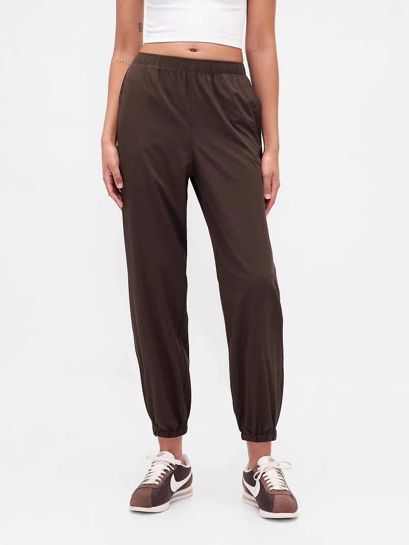 GapFit Tech High Rise Zip-Hem Joggers