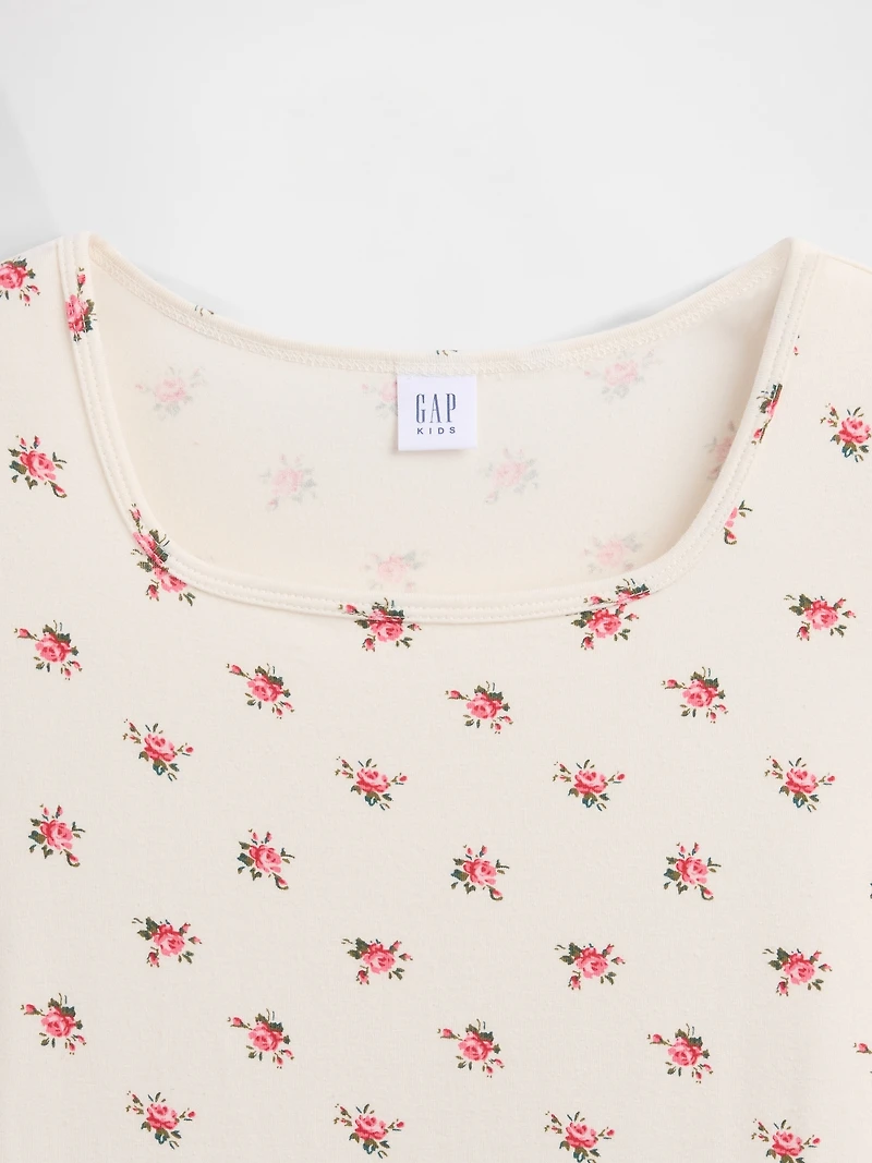 Kids Square-Neck Dress