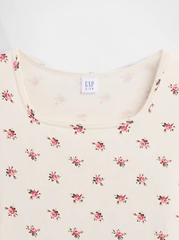Kids Square-Neck Dress