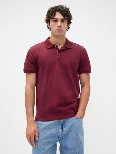 Pique Polo Shirt Shirt