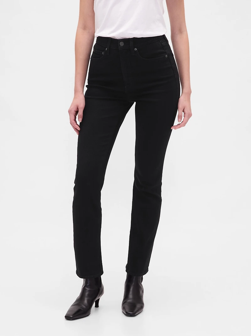 High Rise Vintage Slim Jeans