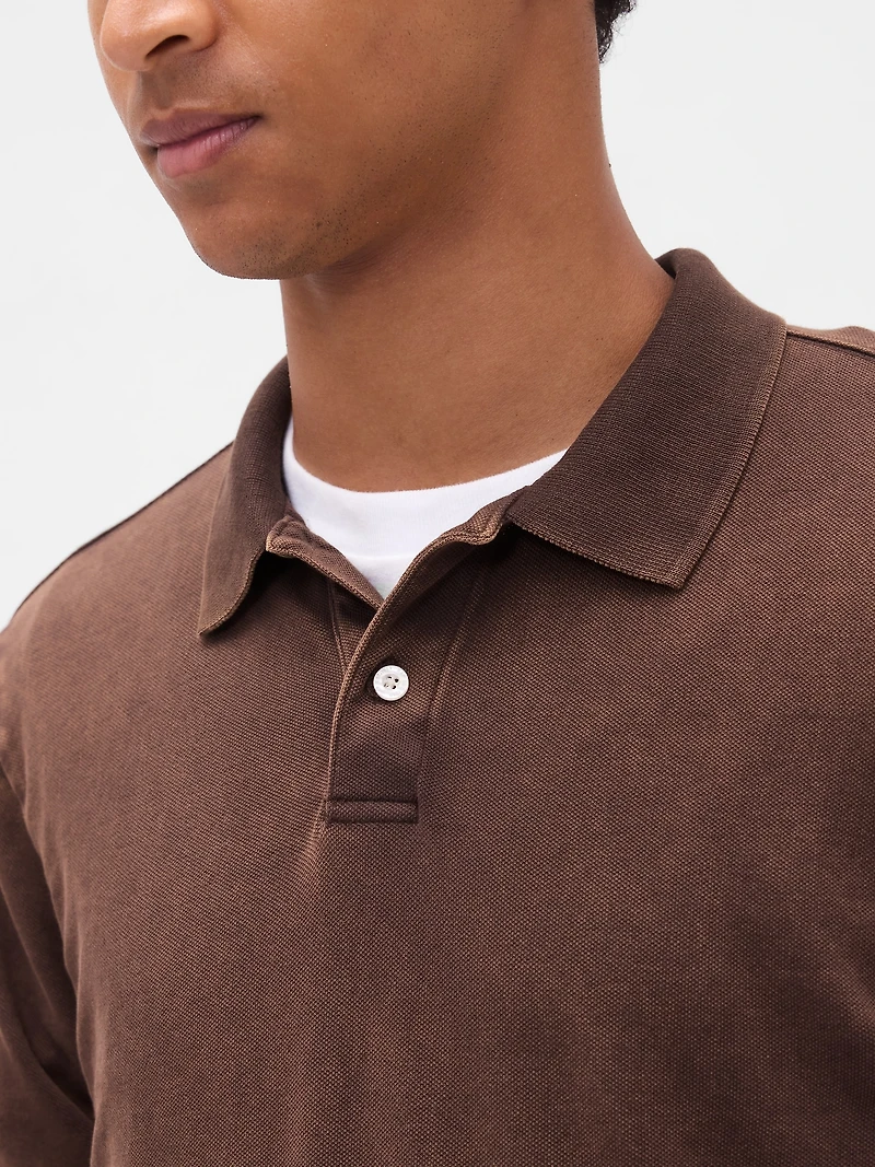Pique Polo Shirt Shirt