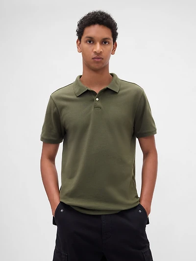 Pique Polo Shirt Shirt