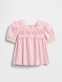 Baby & Toddler Eyelet Top
