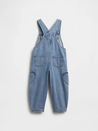 Baby & Toddler Heart-Pocket Horseshoe Overalls