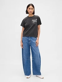 Relaxed NYC Graphic T-Shirt