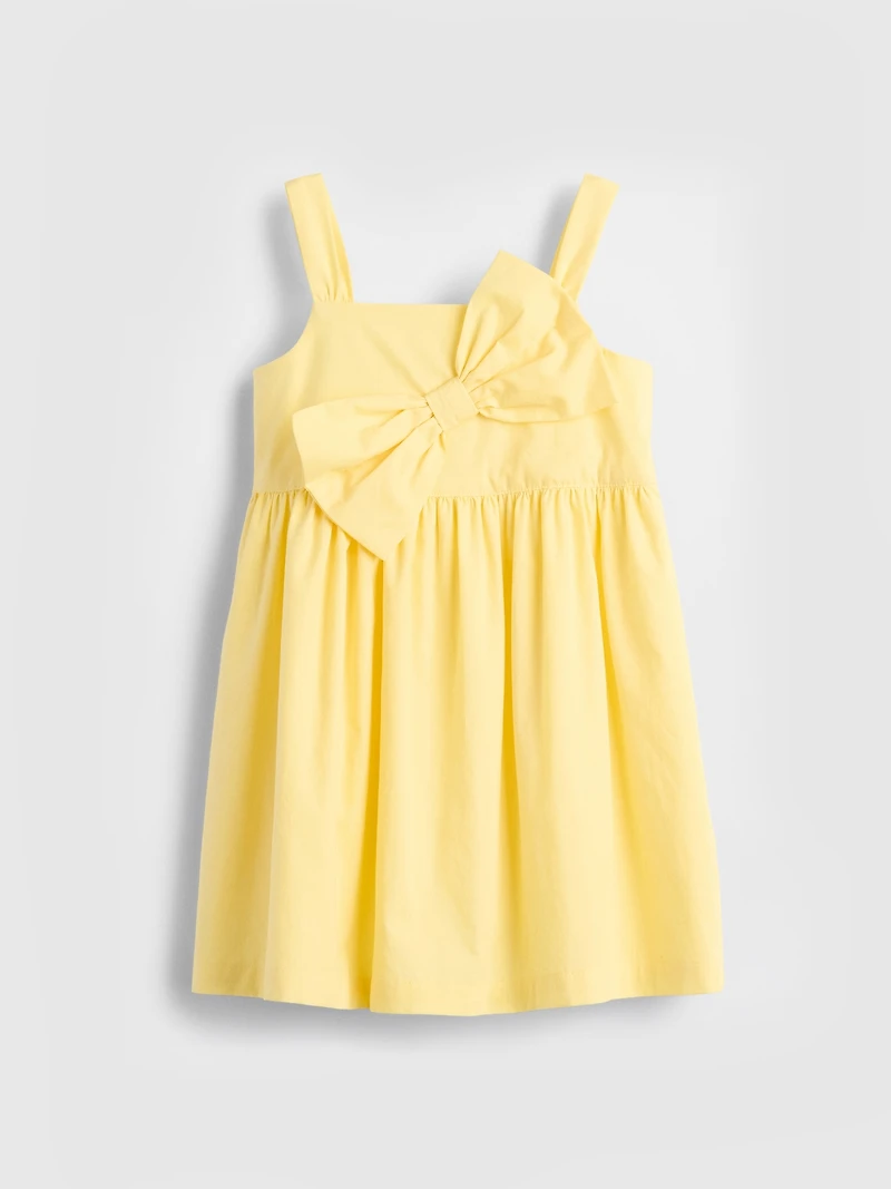 Baby & Toddler Poplin Bow Dress