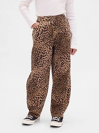Kids High Rise Easy Barrel Jeans