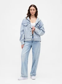 Veste surdiMen'sionnée en denim × BÉIS
