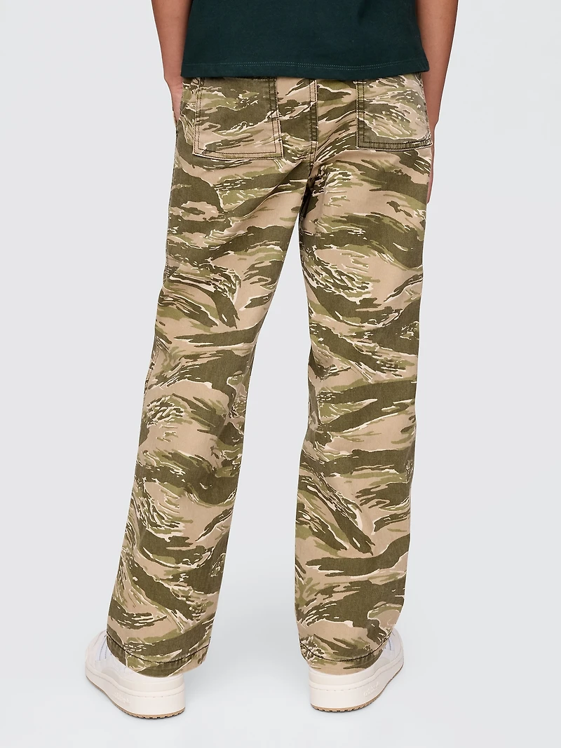 Kids UltraSoft Easy Camo Khakis