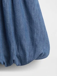 Kids Denim Bubble Skirt