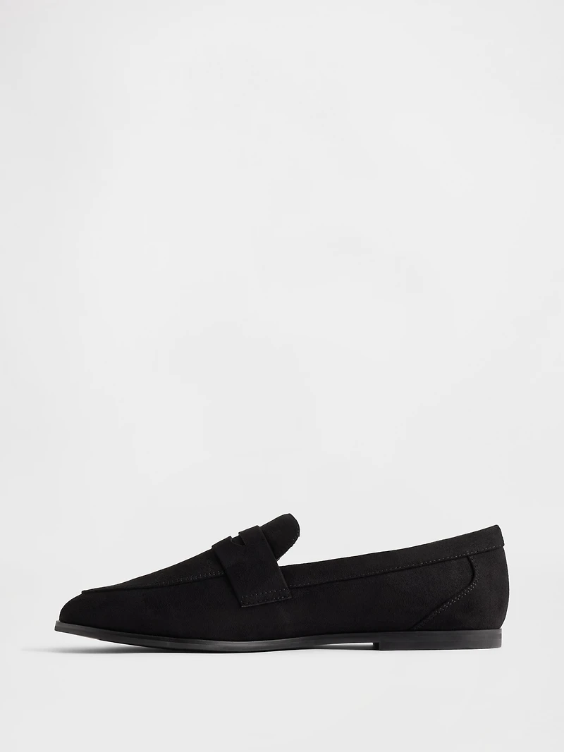 Vegan Suede Loafers