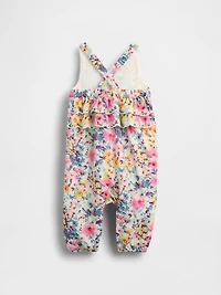 Baby Ruffle-Back Floral One-Piece