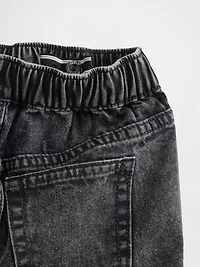 Jean coupe baril à taille élastique pour Bébé et Tout-petit