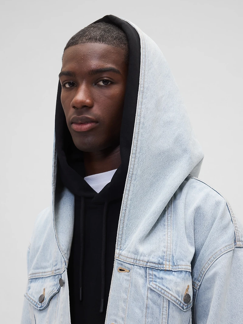 × BÉIS Oversized Denim Jacket