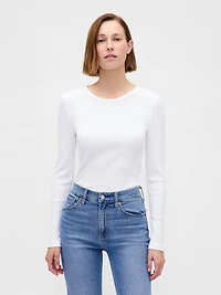 Modern Rib Crop T-Shirt
