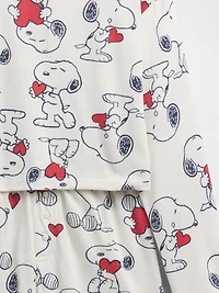 Kids Snoopy Recycled PJ Short Set