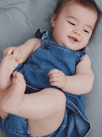 Baby Denim Dress Set