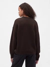 100% Cotton Relaxed Sweater