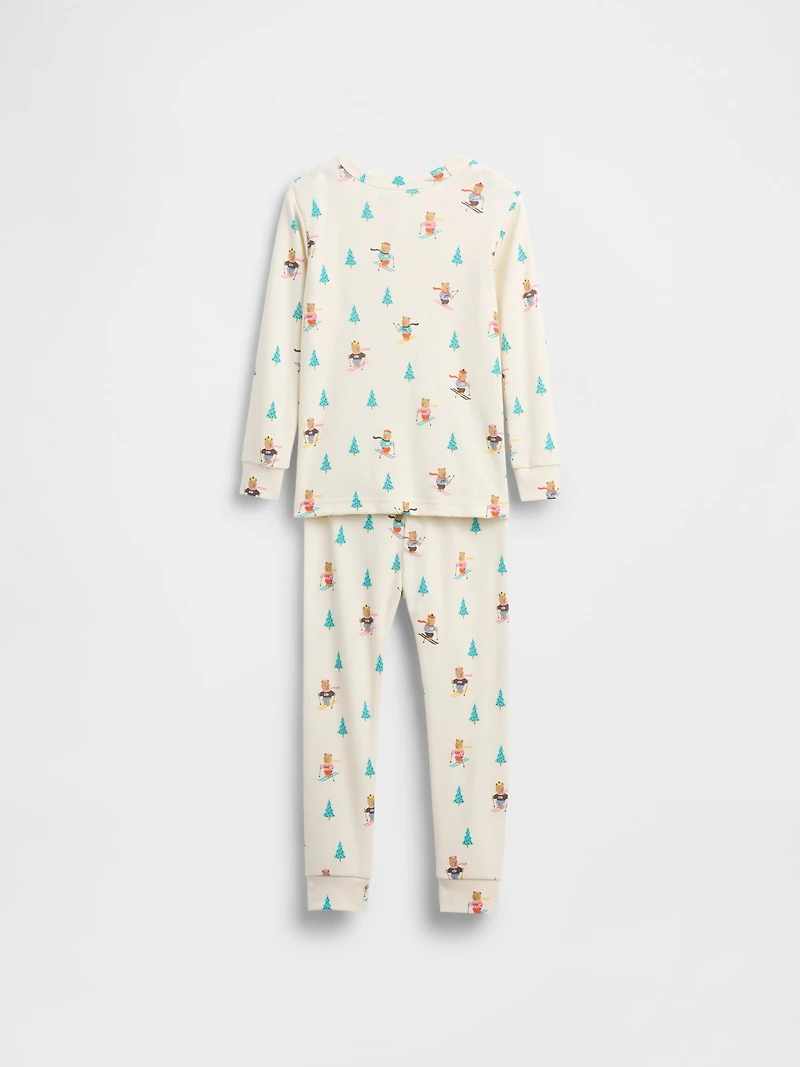 Pyjama en coton biologique brossé pour Bébé et Tout-petit