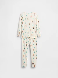 Pyjama en coton biologique brossé pour Bébé et Tout-petit