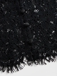 Lace V-Neck Top