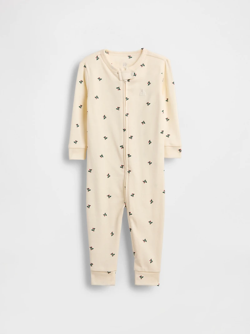 Une-pièce en coton biologique pour Béb