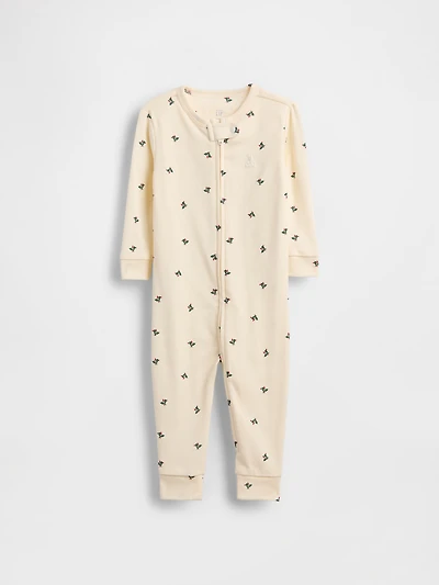 Une-pièce en coton biologique pour Béb