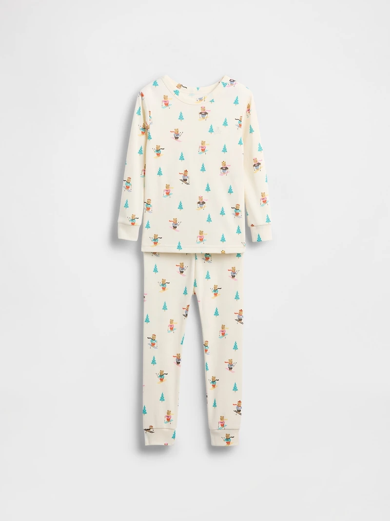 Pyjama en coton biologique brossé pour Bébé et Tout-petit
