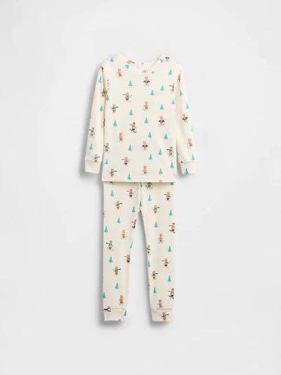 Pyjama en coton biologique brossé pour Bébé et Tout-petit
