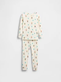 Pyjama en coton biologique brossé pour Bébé et Tout-petit
