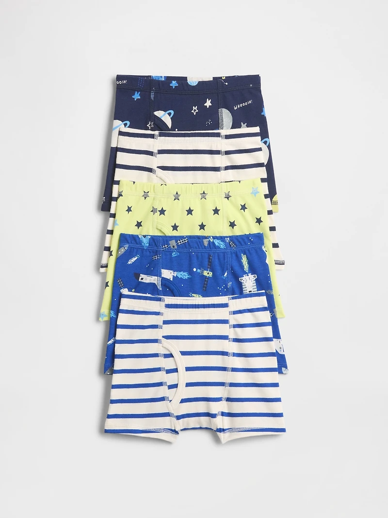 Toddler Organic Stretch Cotton Boxer Briefs
