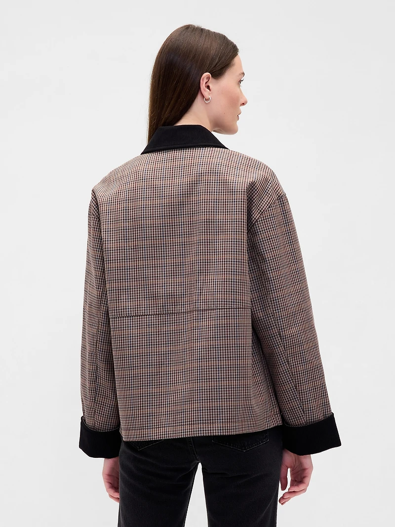 Plaid Barn Jacket