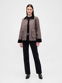 Plaid Barn Jacket