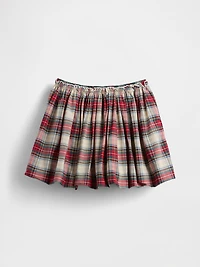 Kids Plaid Bubble Skirt