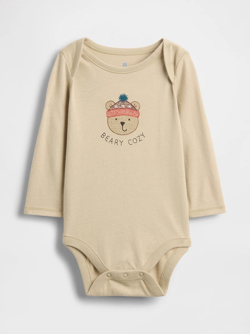 Baby First Favorites Organic Cotton Graphic Bodysuit