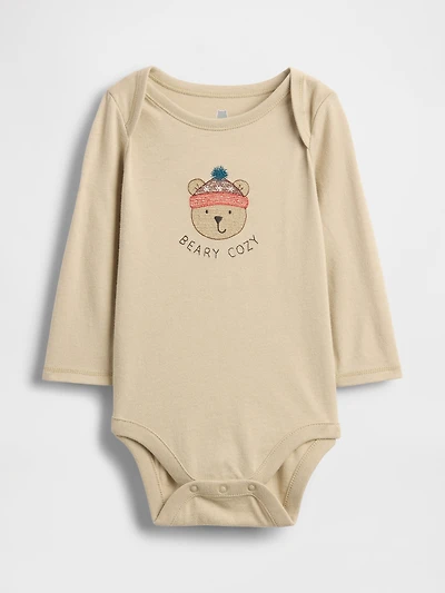 Baby First Favorites Organic Cotton Graphic Bodysuit