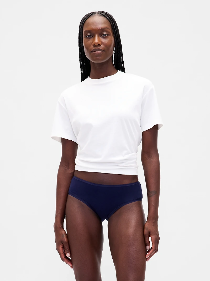 Organic Stretch Cotton Hipster